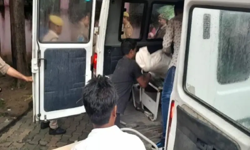 Lakhimpuri case ambulance