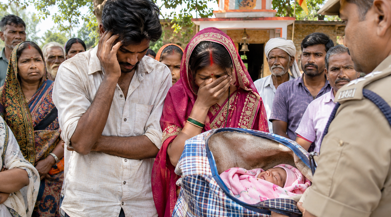 21वीं सदी में भी ऐसी सोच! बेटी पैदा हुई तो झोले में भरकर फेंकने पहुंचे दंपती, मंदिर के पास ग्रामीणों ने दबोचा 
